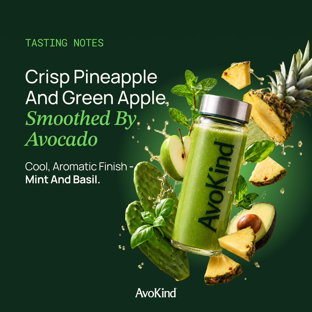 100% Natural Green Smoothie Mix